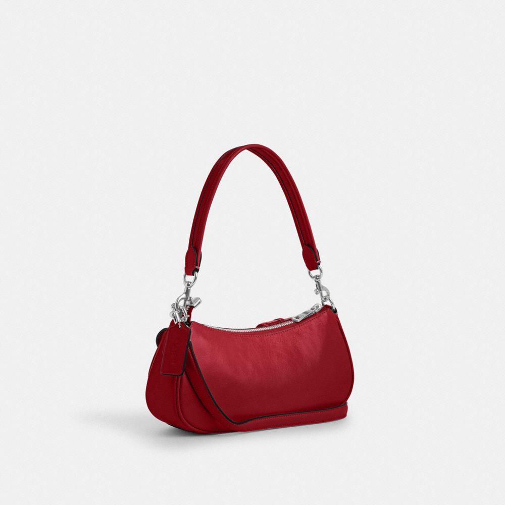 Coach Ashton Bag Silver Dark Cardinal