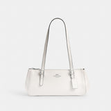 Coach Asher Shoulder Bag Silver Chalk