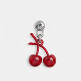 Coach Cherry Bag Charm Red Multi