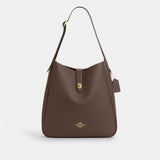 Coach Hadley Large Shoulder Bag Gold Dark Stone