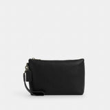 Coach Pouch Gunmetal Black