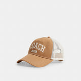 Coach Coach 1941 Varsity Trucker Hat Light Saddle