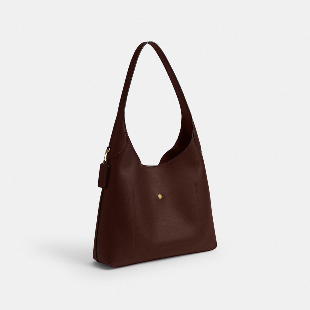 Coach Brooklyn Shoulder Bag 34 Brass Maple