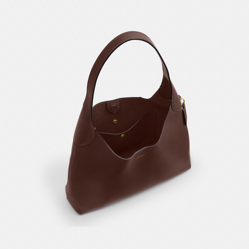 Coach Brooklyn Shoulder Bag 34 Brass Maple