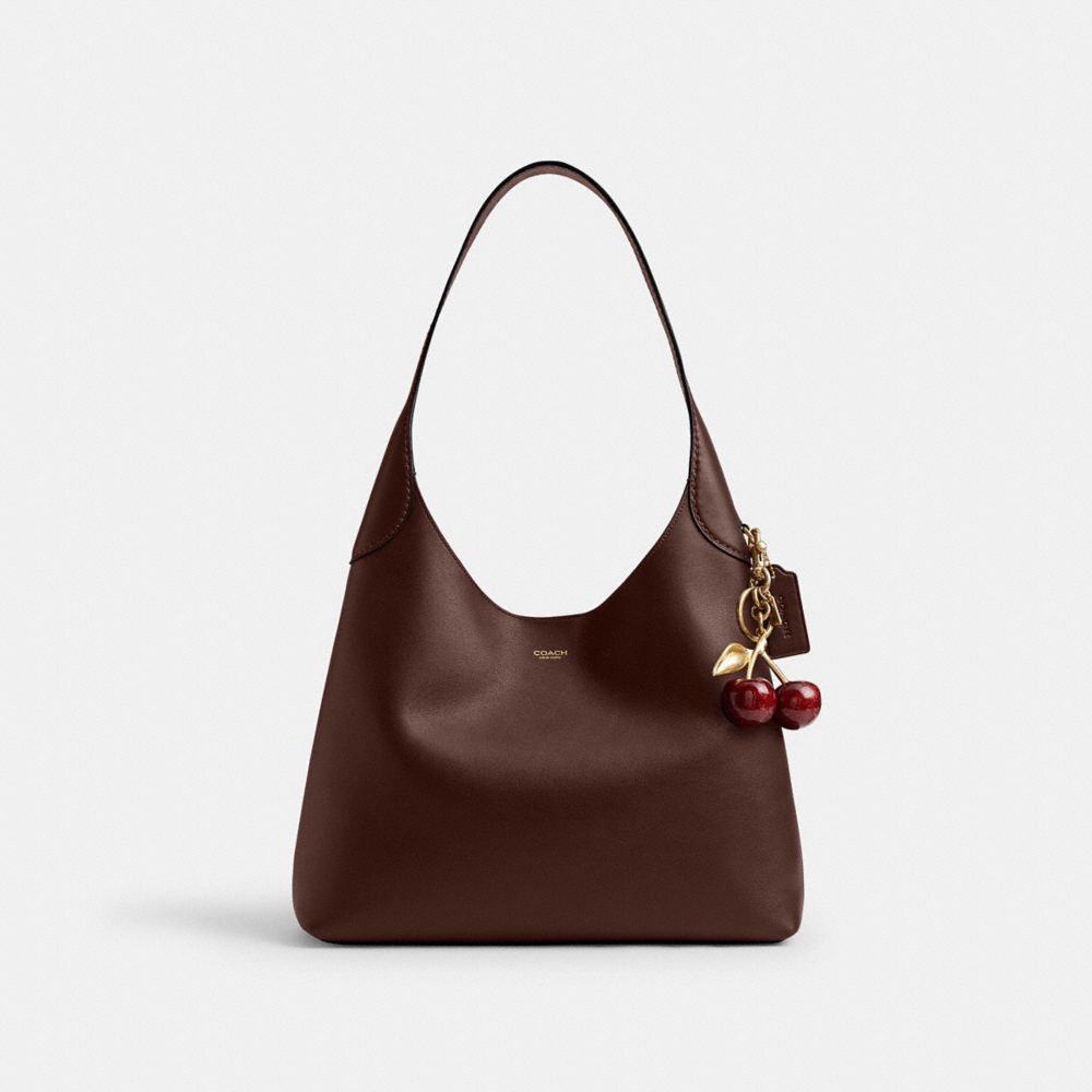 Coach Brooklyn Shoulder Bag 34 Brass Maple