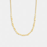 Coach Signature Chain Link Necklace Gold