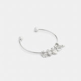 Coach Butterfly And Rexy Charm Cuff Bracelet Silver