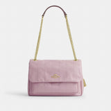 Coach Elodie Crossbody Bag With Quilting Gold Carnation