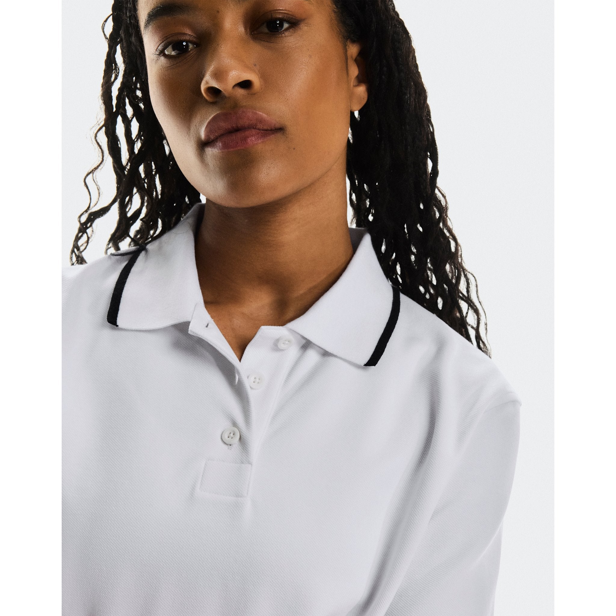 On Courtside Polo White