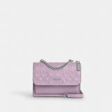 Coach Mini Klare Crossbody Bag In Signature Leather Silver