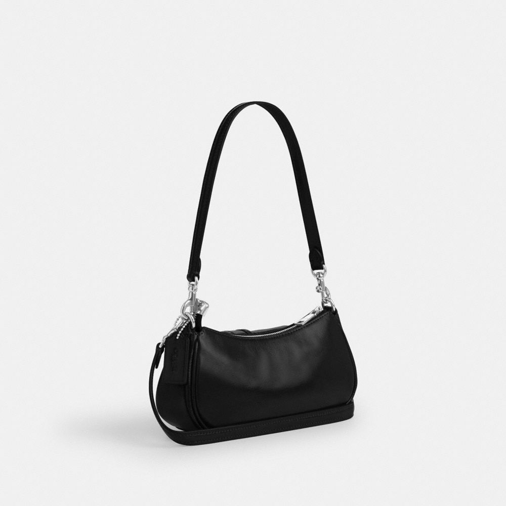 Coach Ashton Mini Shoulder Bag Silver Black