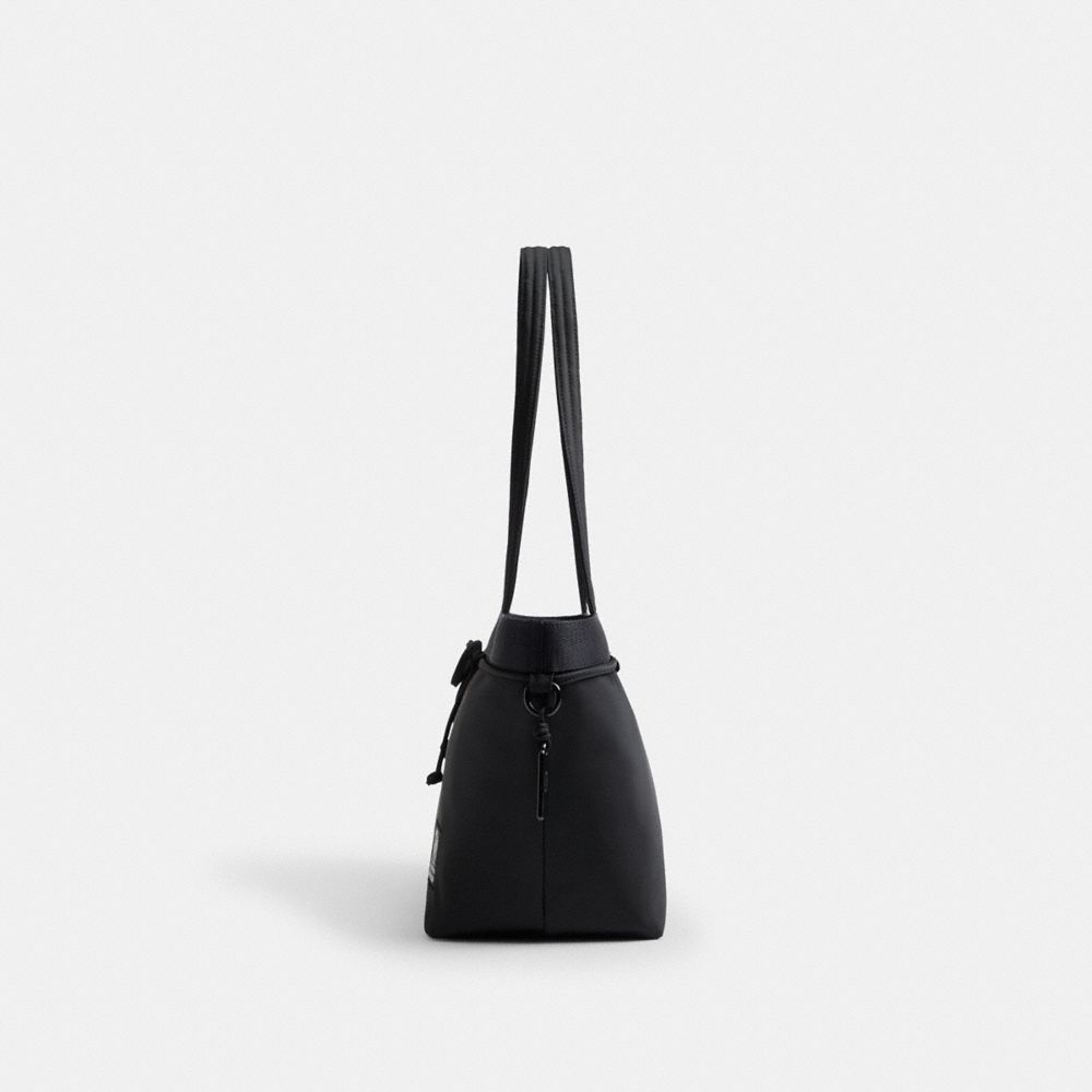 Coach Coachtopia Loop Bow Tote Bag Black