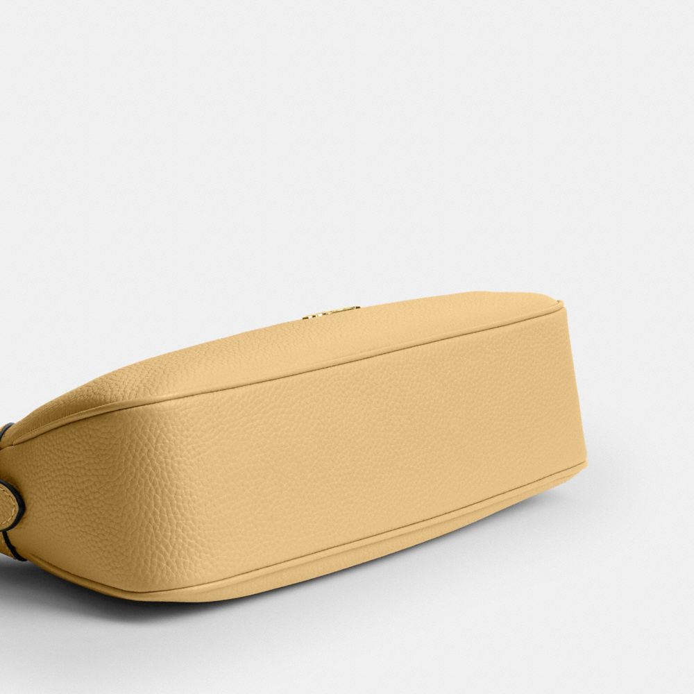 Coach Ella Small Shoulder Bag Gold Soft Yellow