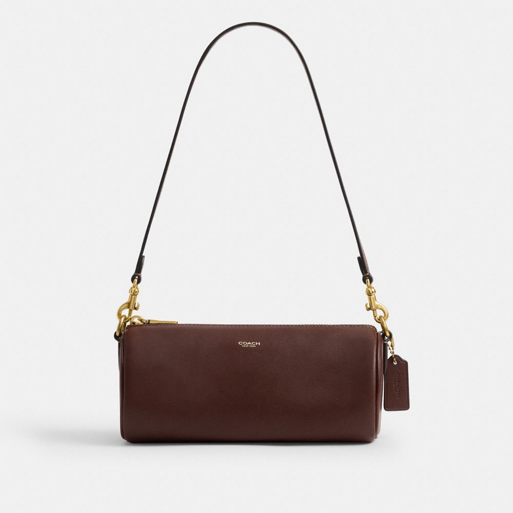 Coach Barrel Bag Brass Maple