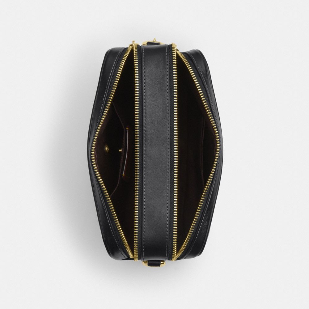 Coach Carey Crossbody Bag Gold Black