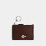 Coach Mini Skinny Id Case Silver Maple