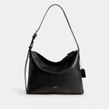 Coach Mott Messenger Bag 38 In Loved Leather Black Light Tan