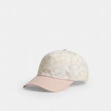 Coach Signature Baseball Hat Chalk Pink