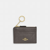 Coach Mini Skinny Id Case With Quilting Im Slate