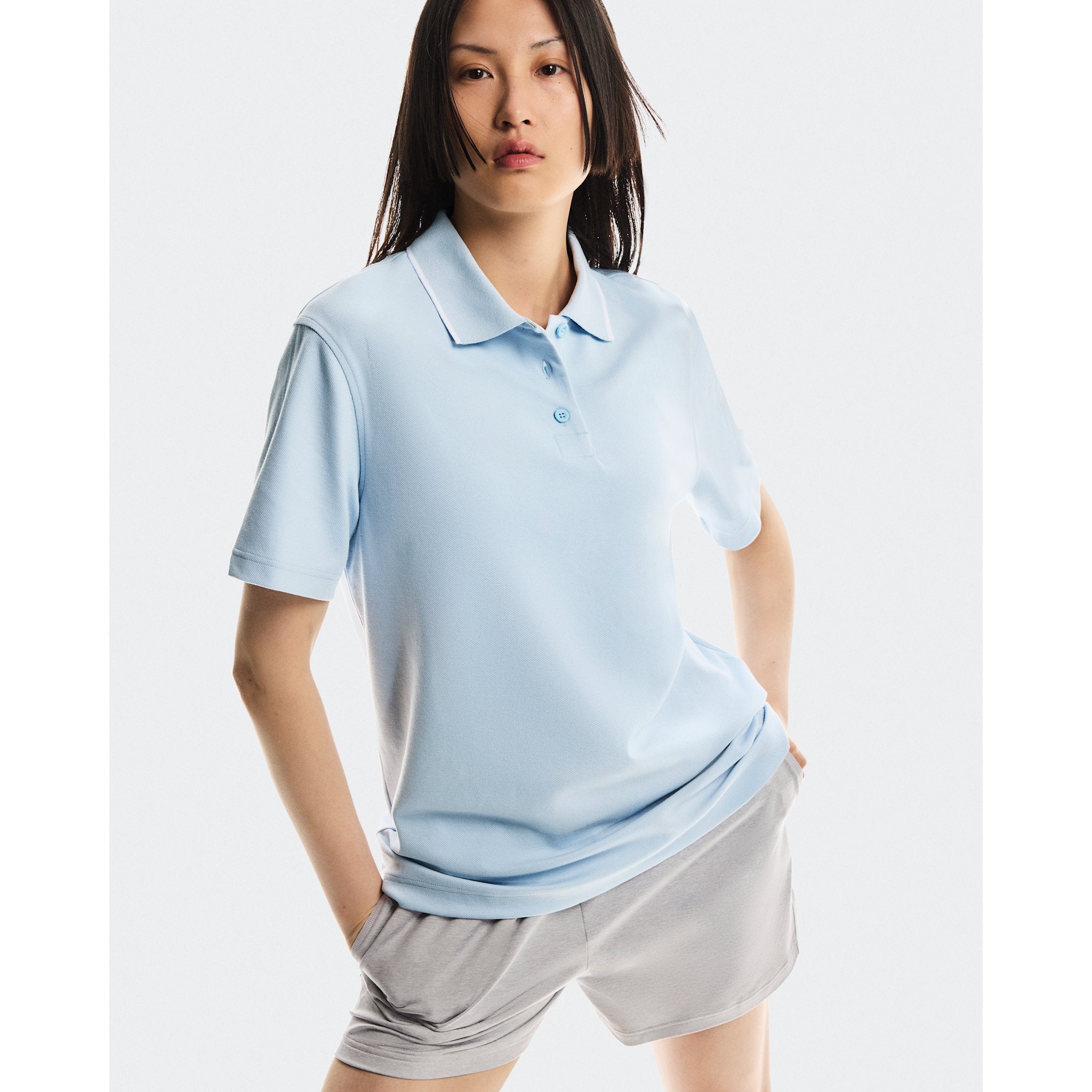 On Courtside Polo Arctic