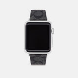 Coach Apple Watch® Strap, 38 Mm And 40 Mm Graphite Gray
