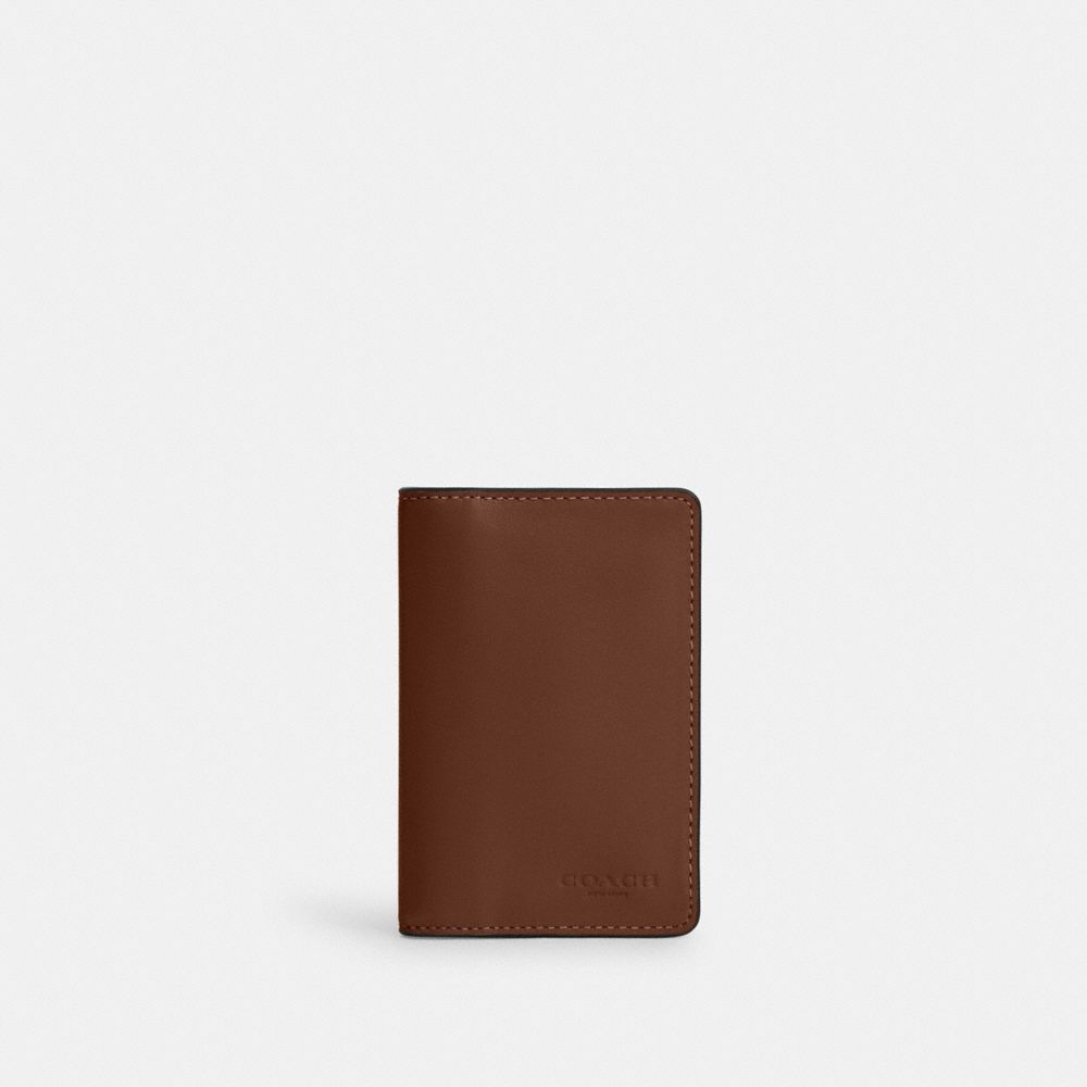 Coach Id Wallet Saddle