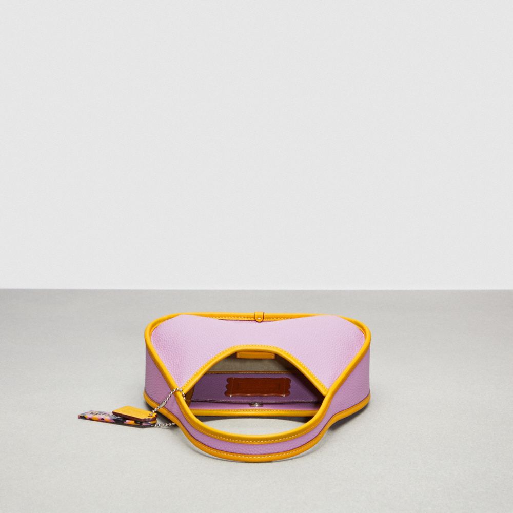 Coach Ergo Bag In Coachtopia Leather Violet Orchid Flax
