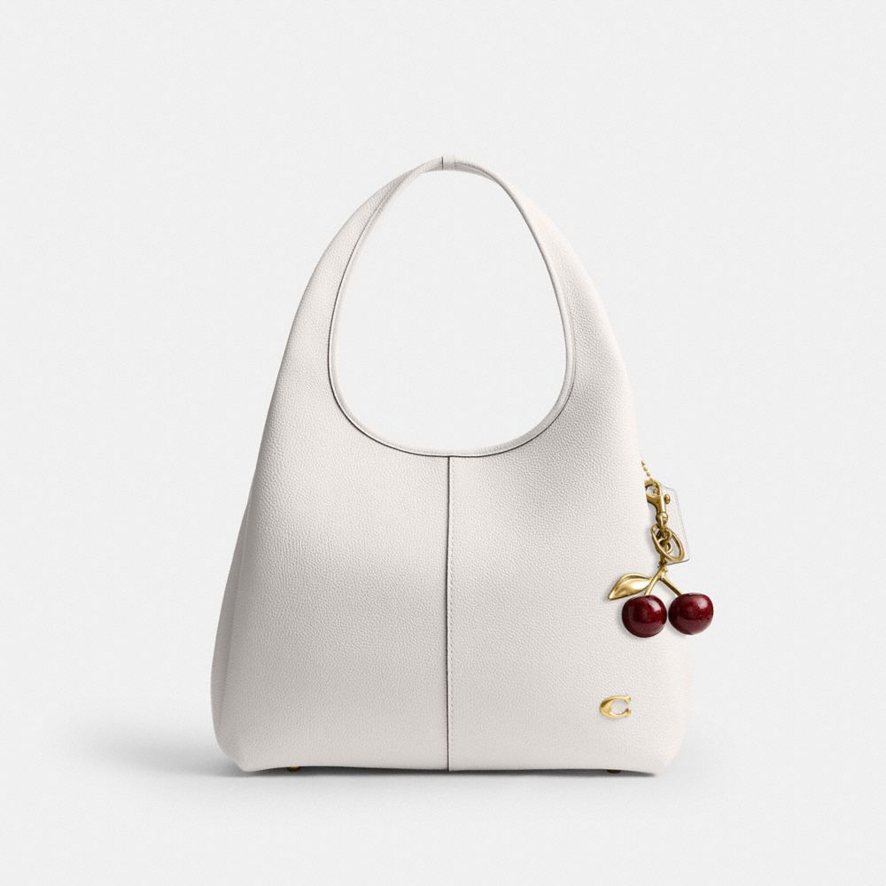 Coach Lana Shoulder Bag Brass Chalk
