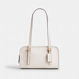 Coach Swing Zip Bag Brass Chalk