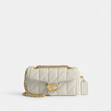 Coach Tabby Shoulder Bag 20 With Pillow Quilting Brass Chalk