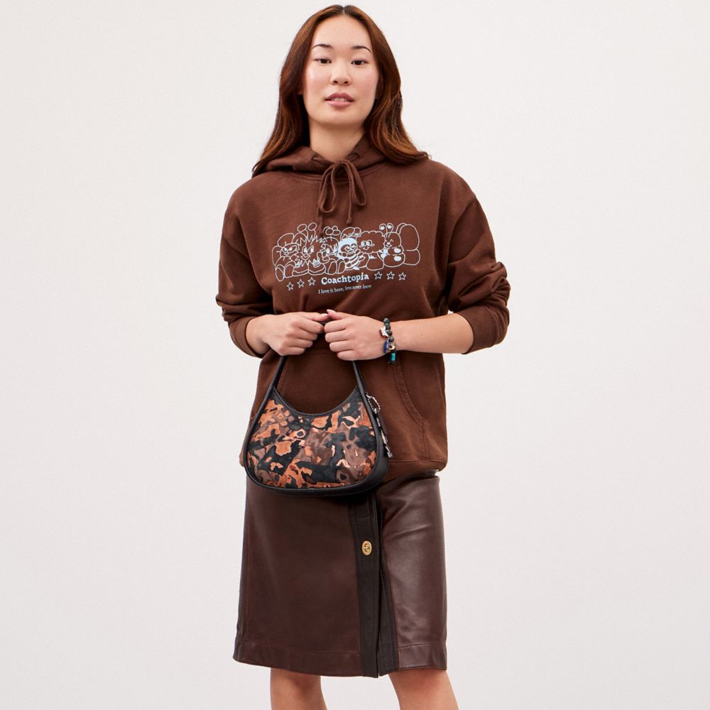 Coach Ergo Bag In Upcrushed Upcrafted Leather Terracotta Maple Multi