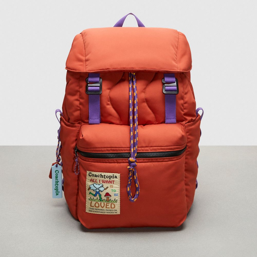 Coach Coachtopia Loop Backpack Deep Orange