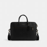 Coach Ethan Slim Brief Gunmetal Black