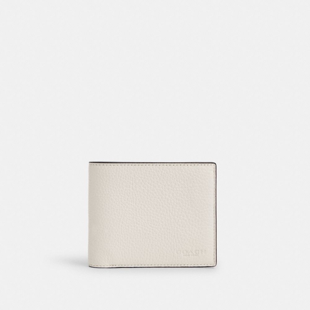 Coach 3 In 1 Wallet Gunmetal Chalk