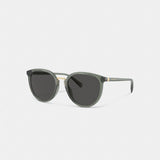 Coach Hangtag Round Sunglasses Transparent Green