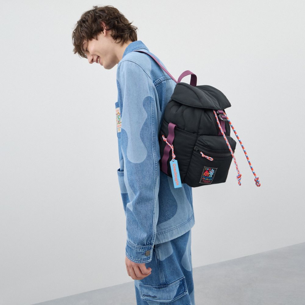 Coach Coachtopia Loop Mini Backpack Black
