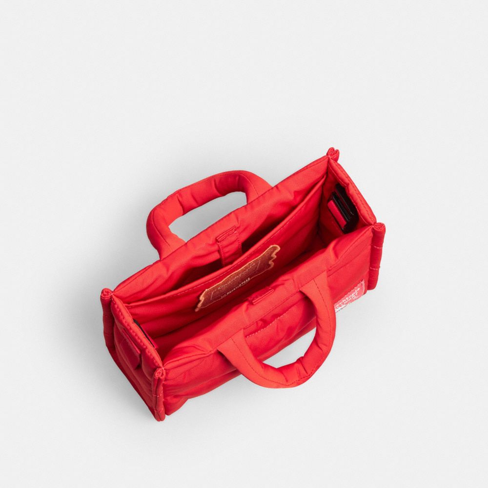 Coach Coachtopia Loop Mini Tote Rosebud Red