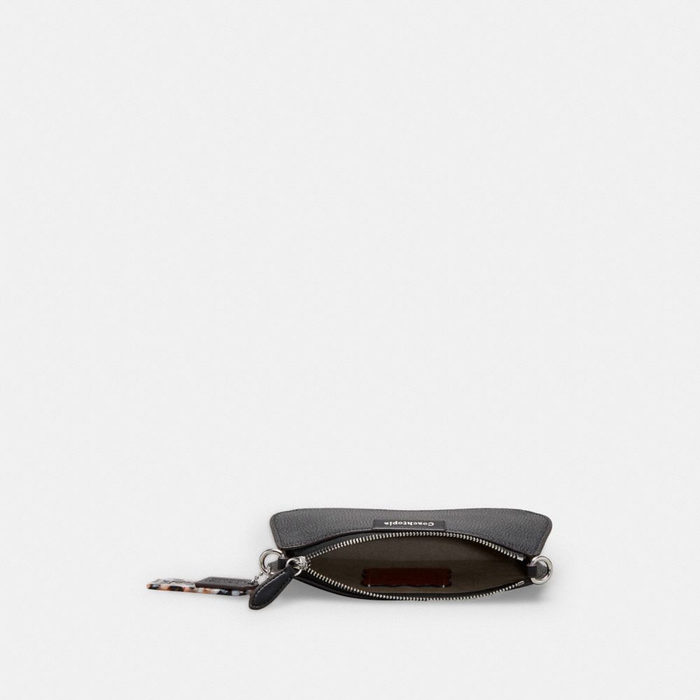 Coach Small Wavy Shoulder Bag In Coachtopia Leather Black