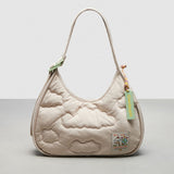 Coach Coachtopia Loop Ergo Bag With Cloud Quilting Cloud Seafoam Green