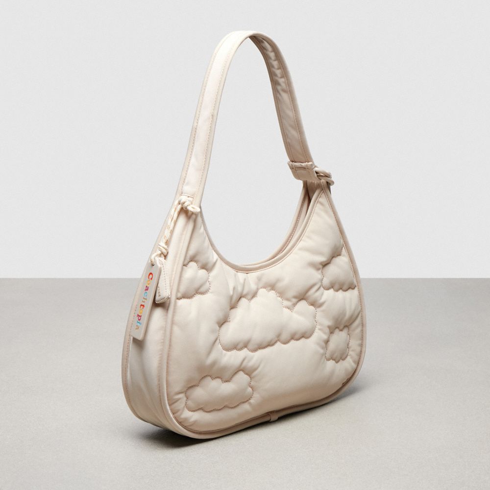 Coach Coachtopia Loop Ergo Bag With Cloud Quilting Cloud Cloud
