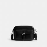 Coach Warner Crossbody Bag Silver Black