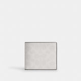 Coach 3 In 1 Wallet In Signature Canvas Chalk & Black
