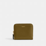 Coach New York Billfold Wallet Brass Muted Olive