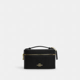Coach Cosmetic Case Gold Black