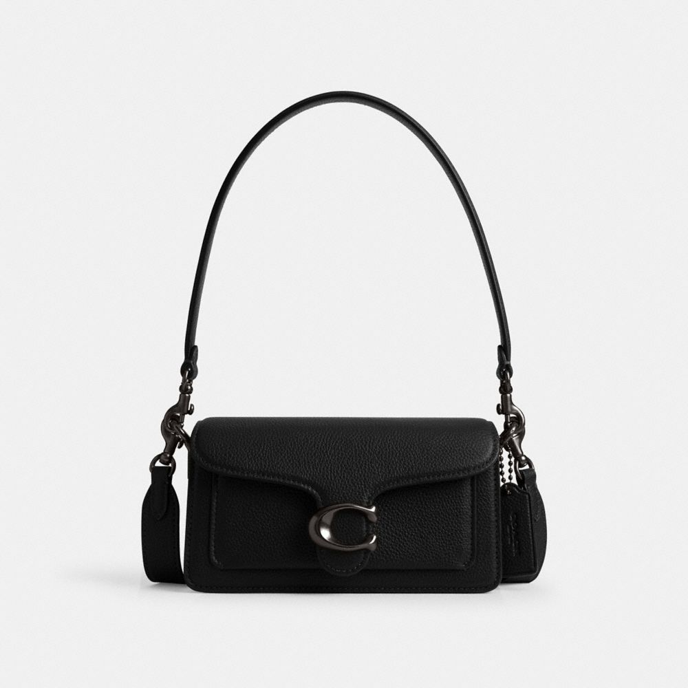 Coach Tabby Shoulder Bag 20 Pewter Black
