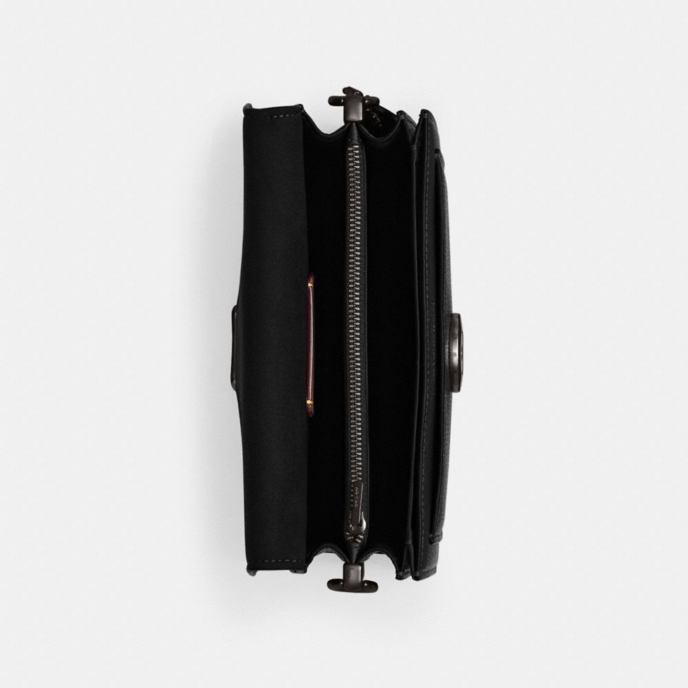 Coach Tabby Shoulder Bag 20 Pewter Black