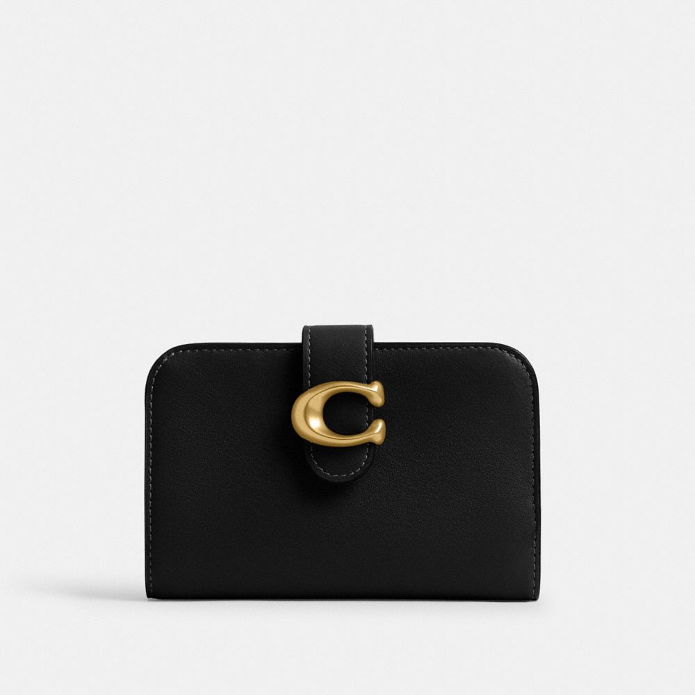 Coach Tabby Wallet Brass Black