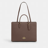Coach Maggie Tote Bag Gold Dark Stone