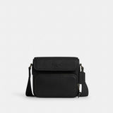 Coach Sullivan Flap Crossbody Bag Gunmetal Black