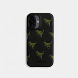 Coach Iphone 16 Case With Rexy Black
